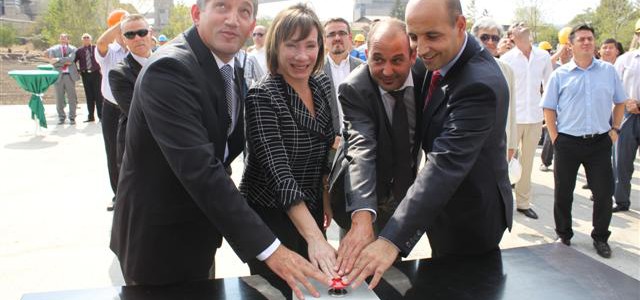 Fjalimi i DM të KEK ut, z. Arben Gjukaj gjatë ceremonisë së inaugurimit të Elektrofiltrit të njësisë A5