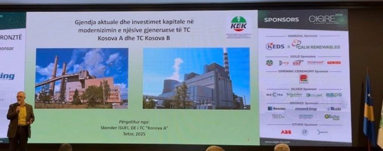 KEK – Prezantim Teknik në Konferencën e 3-të CIGRE Kosovë 2025”