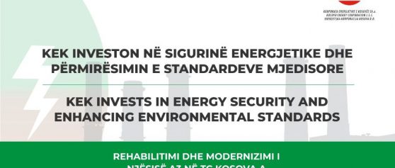 Njoftim për projektin – Rehabilitimi dhe modernizimi i njësisë A3 në TC Kosova A