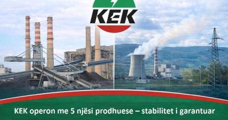 KEK operon me 5 njësi prodhuese – stabilitet i garantuar